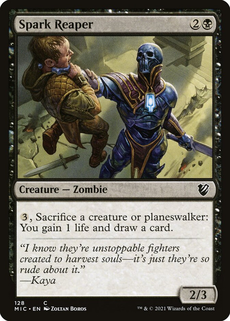 Spark Reaper\nInnistrad: Midnight Hunt Commander\nSingle\nMagic The Gathering