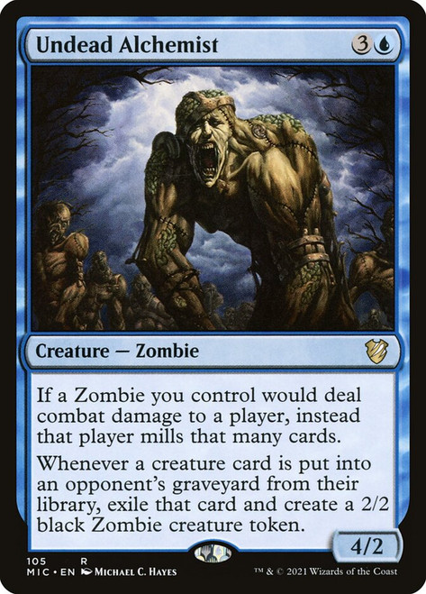 Undead Alchemist\nInnistrad: Midnight Hunt Commander\nSingle\nMagic The Gathering