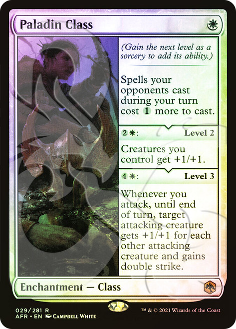 Paladin Class (Ampersand)\nPromo: General\nSingle\nMagic The Gathering