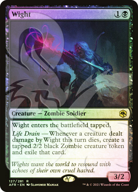 Wight (Ampersand)\nPromo: General\nSingle\nMagic The Gathering