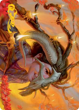 {Hedgewitch's Mask Art Card} (Signed)
Art Series
Single
Magic The Gathering