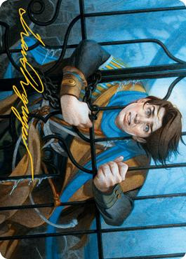{Locked in the Cemetery Art Card} (Signed)
Art Series
Single
Magic The Gathering
