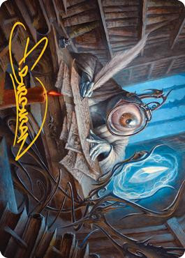 {Unblinking Observer Art Card} (Signed)
Art Series
Single
Magic The Gathering