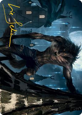 {Stalking Predator Art Card} (Signed)
Art Series
Single
Magic The Gathering