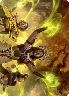 {Dawnhart Wardens Art Card} (Signed)
Art Series
Single
Magic The Gathering