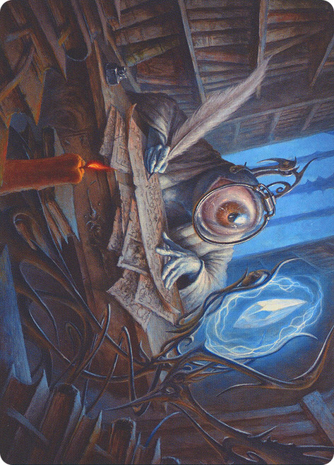 {Unblinking Observer Art Card}\nArt Series\nSingle\nMagic The Gathering