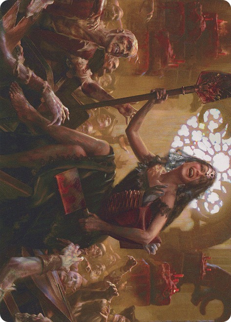 {Gisa, Glorious Resurrector Art Card}\nArt Series\nSingle\nMagic The Gathering