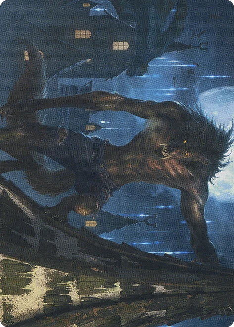{Stalking Predator Art Card}\nArt Series\nSingle\nMagic The Gathering