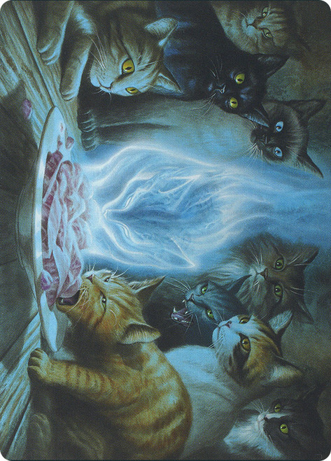 {Can't Stay Away Art Card}\nArt Series\nSingle\nMagic The Gathering