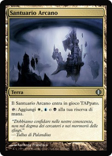 Arcane Sanctum
Shards of Alara - Italian
Single
Magic The Gathering