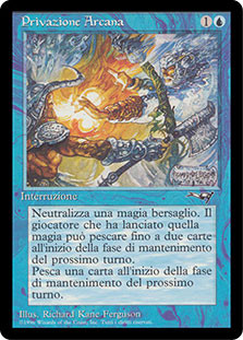 Arcane Denial (Axe)
Alliances - Italian
Single
Magic The Gathering
