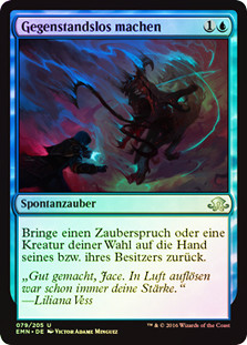 Unsubstantiate
Eldritch Moon - German
Single
Magic The Gathering