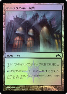 Orzhov Guildgate
Gatecrash - Japanese
Single
Magic The Gathering