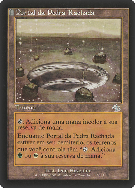 Riftstone Portal
Judgment - Portuguese
Single
Magic The Gathering