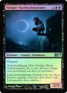 Vampire Nighthawk
Magic 2013 Core Set - German
Single
Magic The Gathering