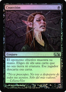 Duress
Magic 2013 Core Set - Spanish
Single
Magic The Gathering