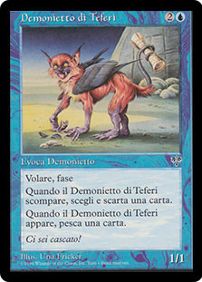 Teferi's Imp
Mirage - Italian
Single
Magic The Gathering