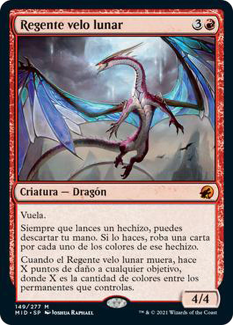 Moonveil Regent
Innistrad: Midnight Hunt - Spanish
Single
Magic The Gathering
