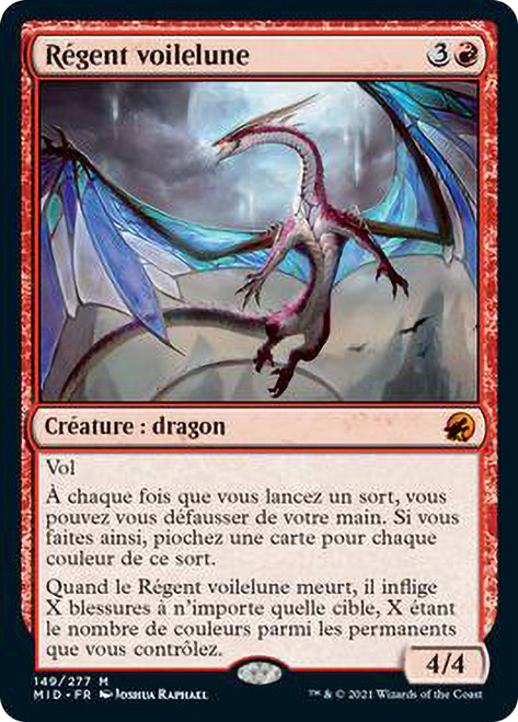 Moonveil Regent
Innistrad: Midnight Hunt - French
Single
Magic The Gathering