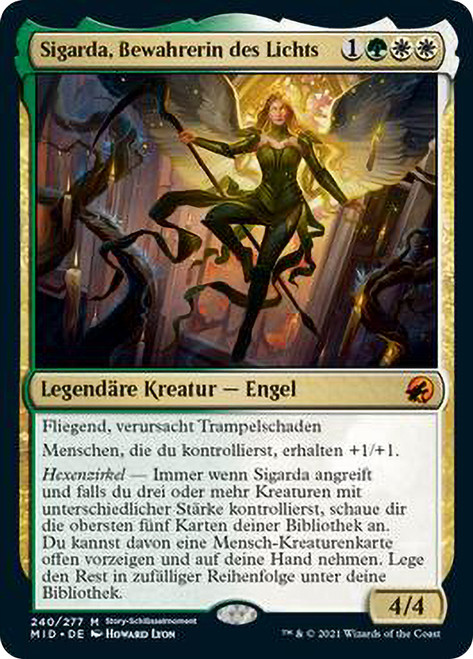 Sigarda, Champion of Light
Innistrad: Midnight Hunt - German
Single
Magic The Gathering