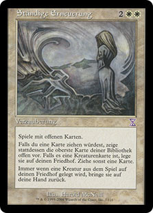 Enduring Renewal
Time Spiral - Timeshifted - German
Single
Magic The Gathering