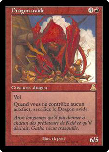 Covetous Dragon
Urza's Destiny - French
Single
Magic The Gathering