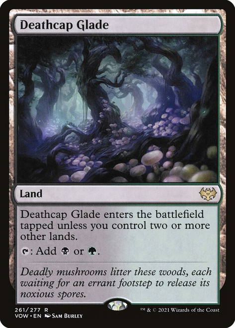 Deathcap Glade\nInnistrad: Crimson Vow\nSingle\nMagic The Gathering