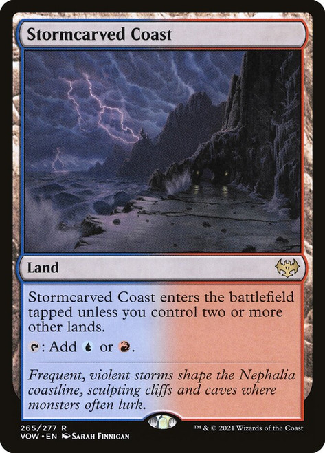 Stormcarved Coast\nInnistrad: Crimson Vow\nSingle\nMagic The Gathering