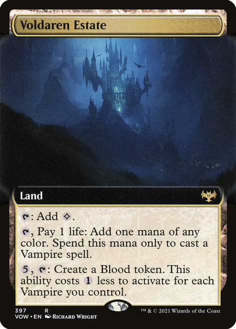 Voldaren Estate (Extended Art)\nInnistrad: Crimson Vow - Variants\nSingle\nMagic The Gathering