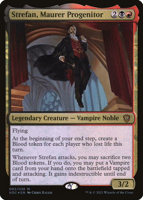 Strefan, Maurer Progenitor\nInnistrad: Crimson Vow Commander\nSingle\nMagic The Gathering
