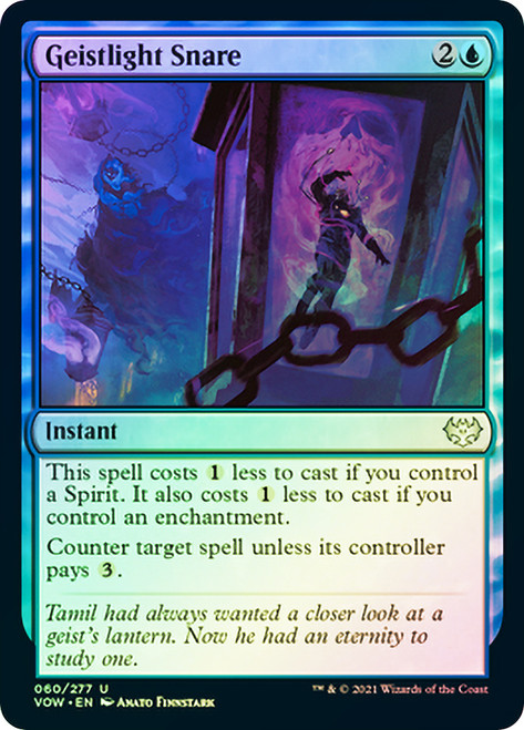 Geistlight Snare\nInnistrad: Crimson Vow\nSingle\nMagic The Gathering