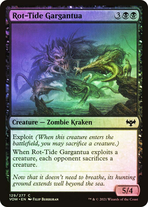 Rot-Tide Gargantua\nInnistrad: Crimson Vow\nSingle\nMagic The Gathering