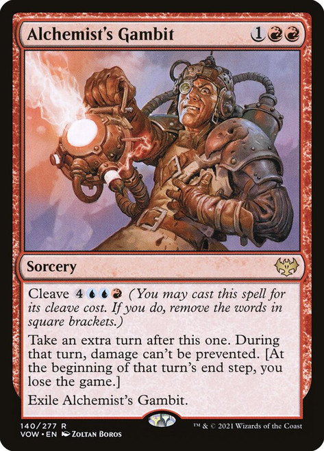 Alchemist's Gambit\nInnistrad: Crimson Vow\nSingle\nMagic The Gathering