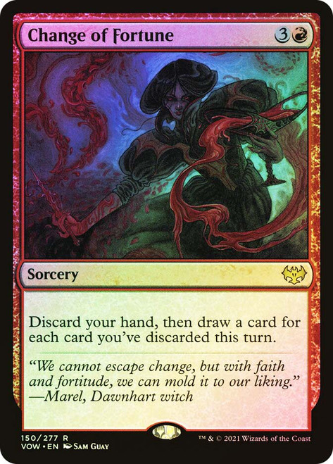 Change of Fortune | Innistrad: Crimson Vow | Star City Games Change of Fortune | Innistrad: Crimson Vow | Star City Games