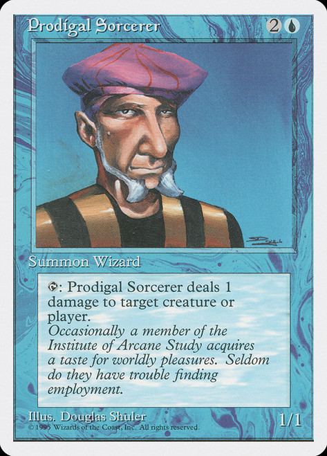 マジック：ザ・ギャザリング - 放蕩魔術師/Prodigal Sorcerer 英語　 1枚 Prodigal Sorcerer | 5th Edition | Star City Games