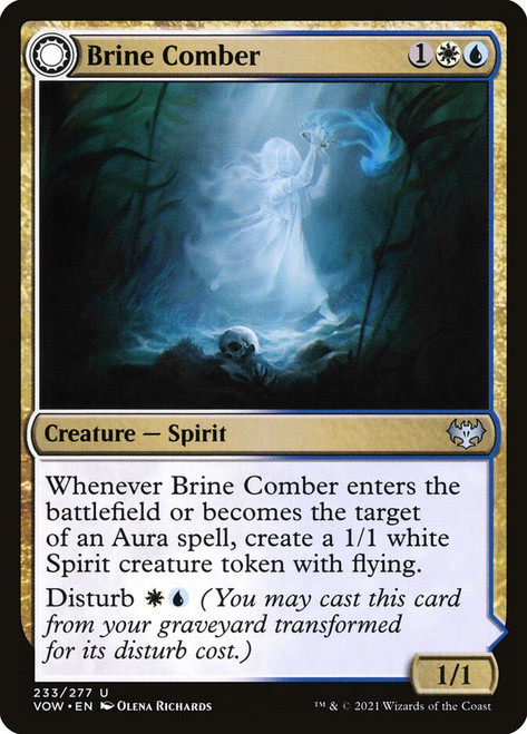 Brine Comber // Brinebound Gift\nInnistrad: Crimson Vow\nSingle\nMagic The Gathering