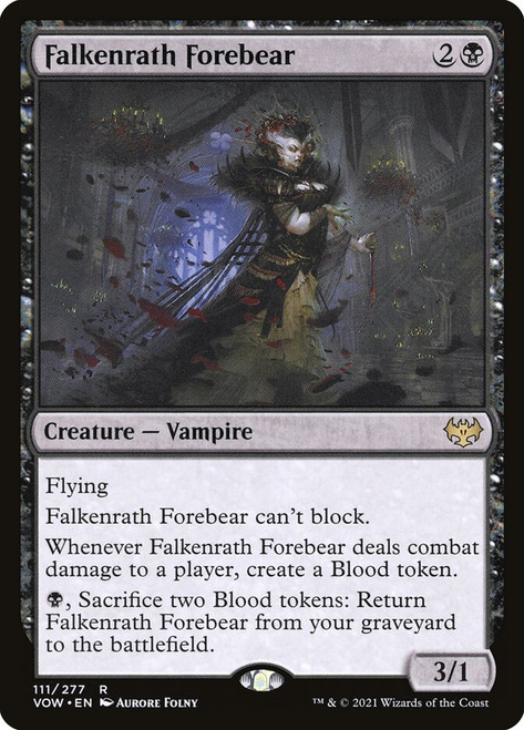 Falkenrath Forebear\nInnistrad: Crimson Vow\nSingle\nMagic The Gathering