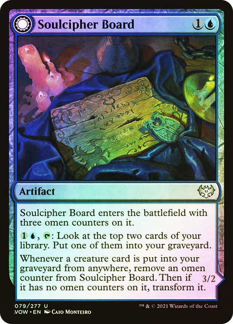 Soulcipher Board // Cipherbound Spirit\nInnistrad: Crimson Vow\nSingle\nMagic The Gathering
