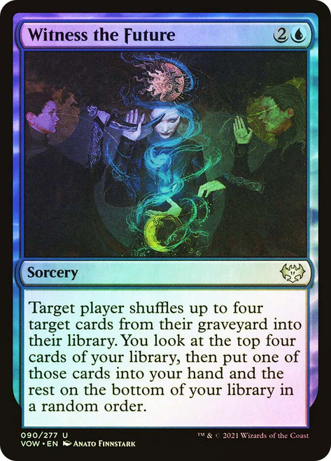 Witness the Future\nInnistrad: Crimson Vow\nSingle\nMagic The Gathering