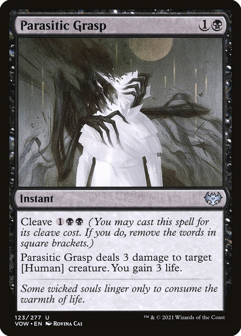 Parasitic Grasp\nInnistrad: Crimson Vow\nSingle\nMagic The Gathering
