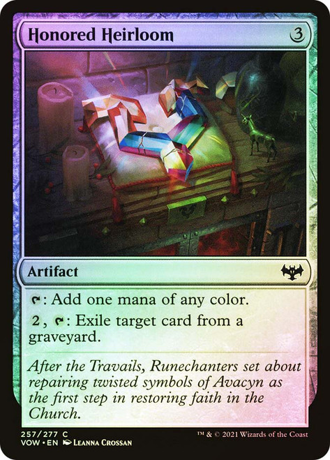 Honored Heirloom\nInnistrad: Crimson Vow\nSingle\nMagic The Gathering