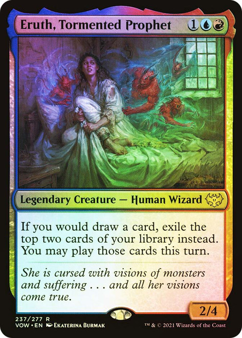 Eruth, Tormented Prophet\nInnistrad: Crimson Vow\nSingle\nMagic The Gathering
