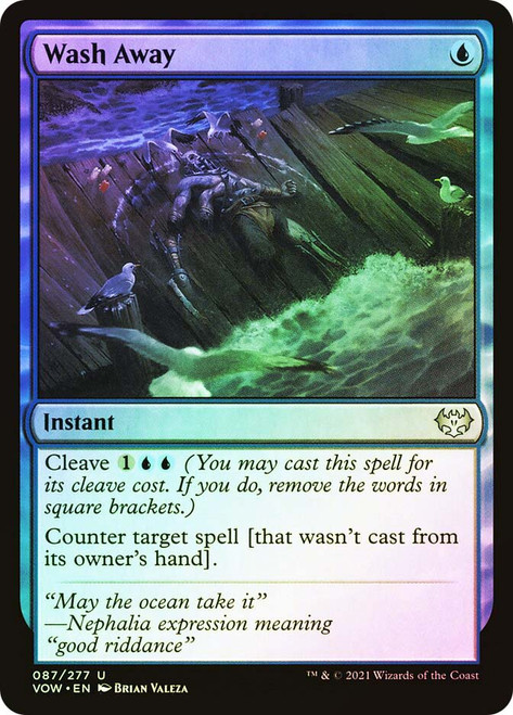 Wash Away\nInnistrad: Crimson Vow\nSingle\nMagic The Gathering