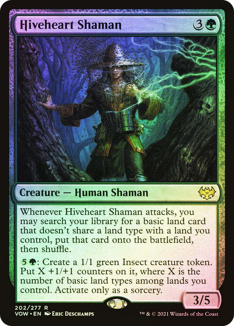 Hiveheart Shaman\nInnistrad: Crimson Vow\nSingle\nMagic The Gathering