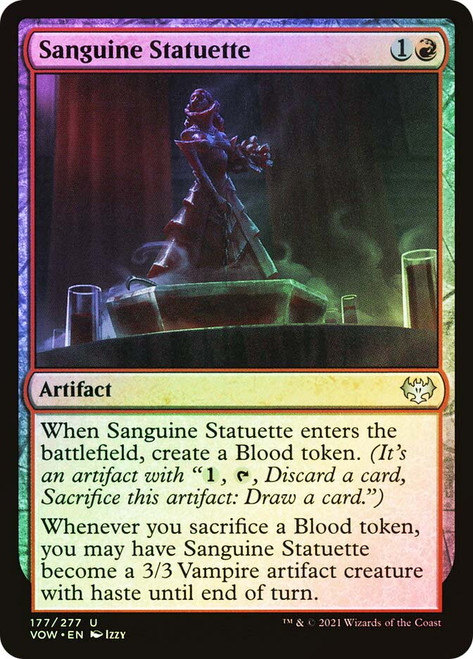 Sanguine Statuette\nInnistrad: Crimson Vow\nSingle\nMagic The Gathering