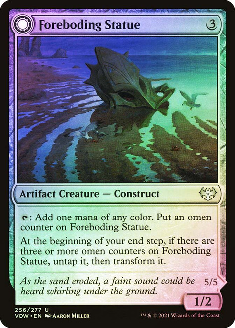 Foreboding Statue // Forsaken Thresher\nInnistrad: Crimson Vow\nSingle\nMagic The Gathering
