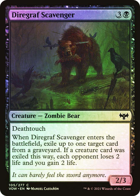 Diregraf Scavenger\nInnistrad: Crimson Vow\nSingle\nMagic The Gathering