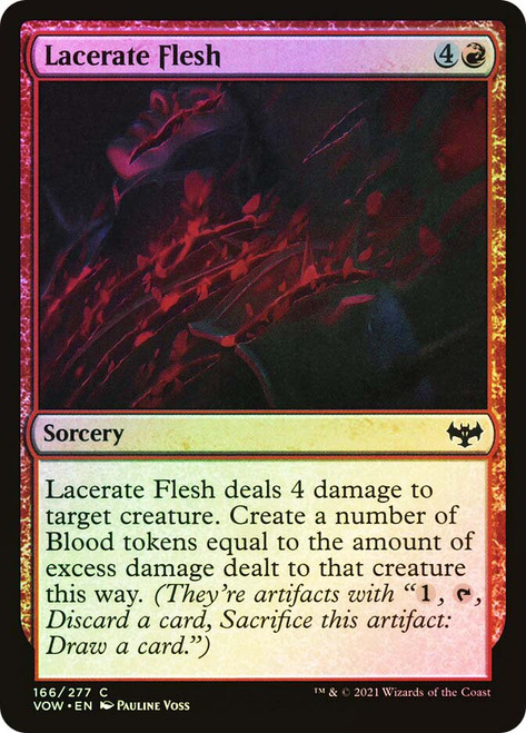 Lacerate Flesh\nInnistrad: Crimson Vow\nSingle\nMagic The Gathering