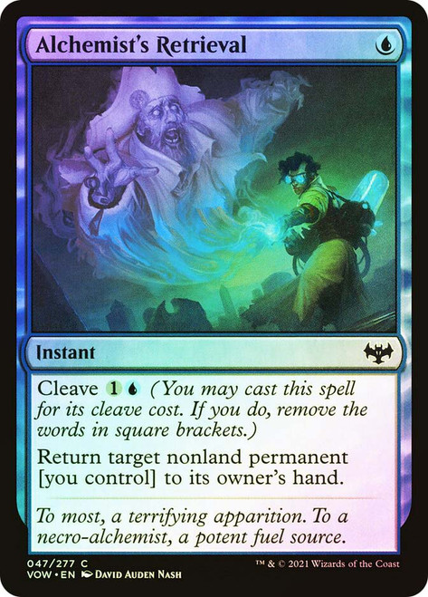 Alchemist's Retrieval\nInnistrad: Crimson Vow\nSingle\nMagic The Gathering