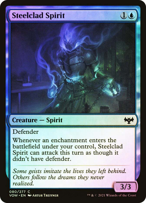 Steelclad Spirit\nInnistrad: Crimson Vow\nSingle\nMagic The Gathering